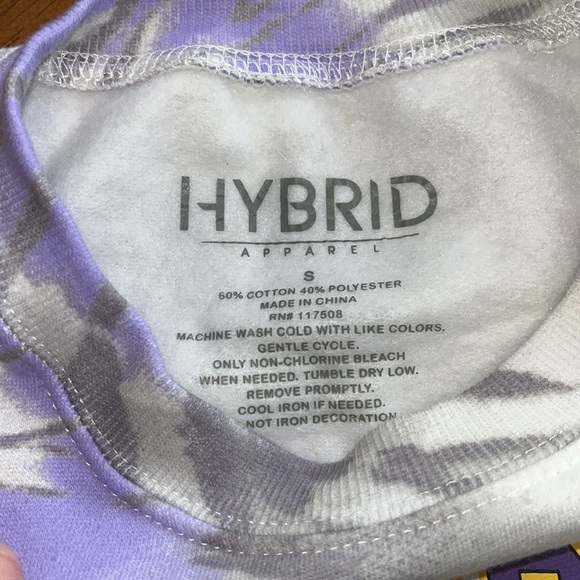 New Los Angeles Lakers womens Sweatshirt size s - tie-dye. NBA - Picture 4 of 6